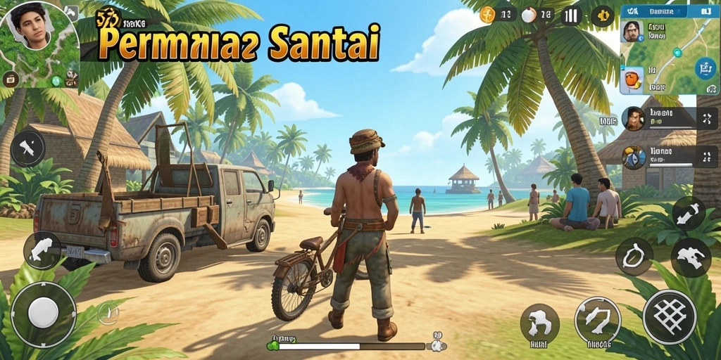 Screenshot utama 5ZK yang menampilkan gameplay penuh warna dan menarik.