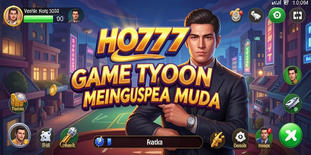 Screenshot gameplay HO777 menampilkan strategi bisnis yang menarik.