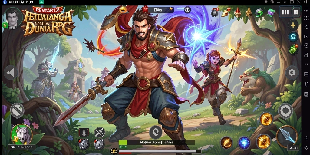 Screenshot tampilan gameplay yang mendebarkan dalam MENTARI138.