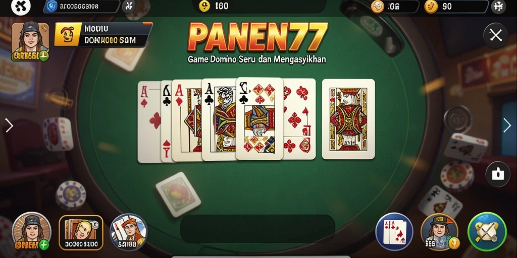Tangkapan layar gameplay seru dari PANEN77 yang menampilkan domino yang menarik.